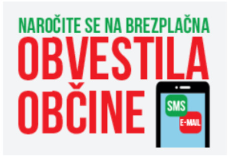 obvestila občine